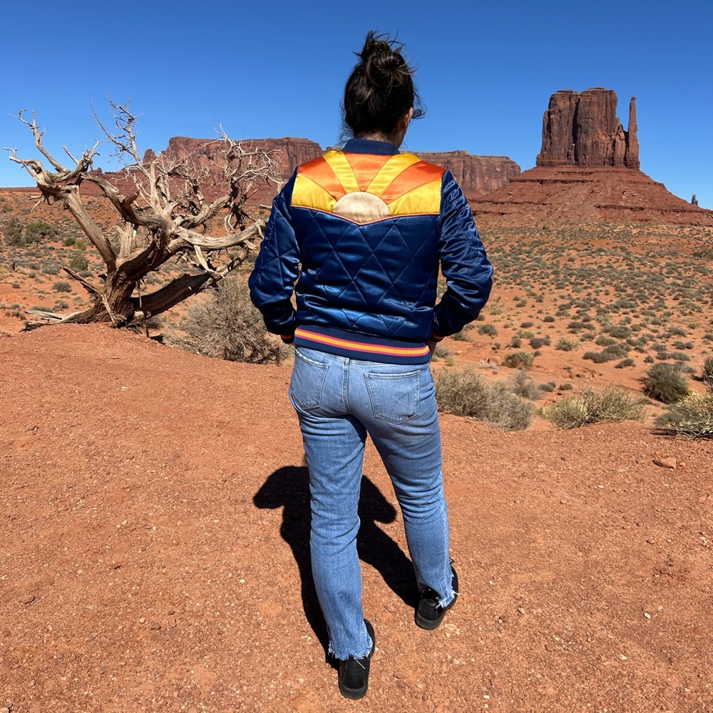 Colorful Quilted Jacket - Picture 6 of 6